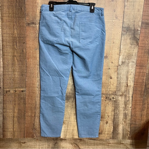 PETER MILLAR WOMENS PANTS CORDUROY BLUE SZ 10 SEE PICTURES FOR WEAR - Picture 2 of 5